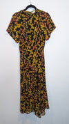 Whistles Daisy Print Stine Flowy Floral Maxi Dress