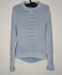 Sass & Bide Blue Step Aside Knit Jumper