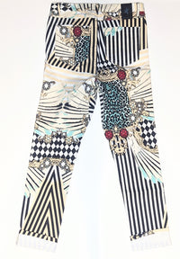 One Teaspoon High Waisted Patterned Jeans