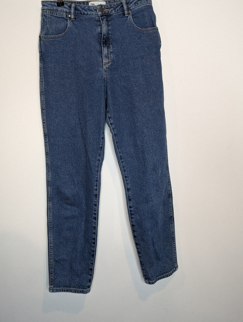 Wrangler 'Tyler' High Rise Blue Mom Jeans