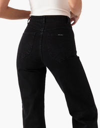 Rollas Black Wash Flare Jean