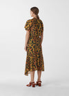 Whistles Daisy Print Stine Flowy Floral Maxi Dress