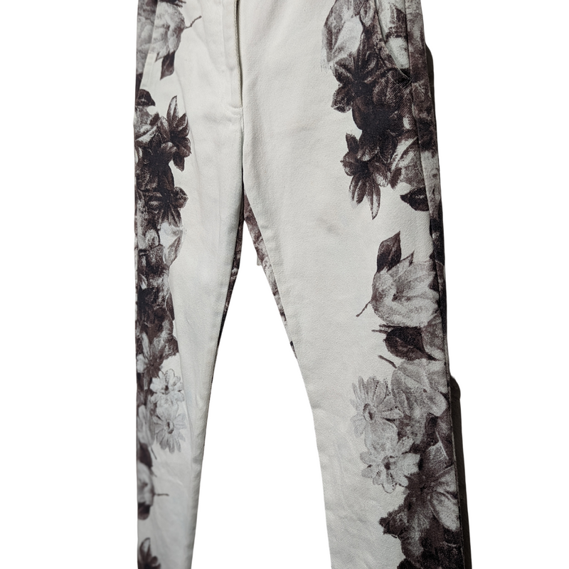 Manning Cartell Black & White Floral Skinny Pants