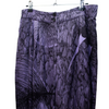 Gorman Purple Silk Patterned Pants