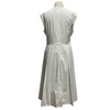 Jil Sander White Sleeveless Dress