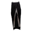 Sass and Bide Black Silk Maxi Skirt