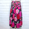 Flora Kung New York Vintage Floral Silk Set: Skirt + Top / Belt