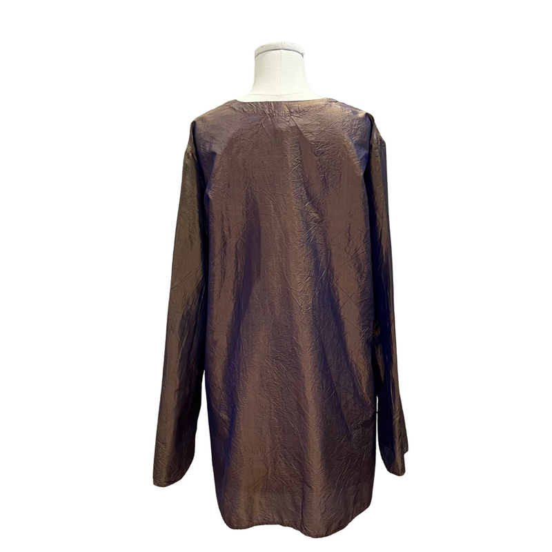 Dosa Shot Silk Blouse/ Tunic Shirt