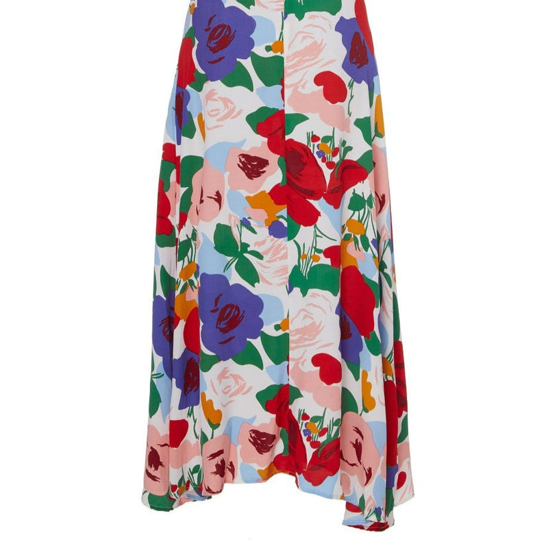 Faithfull the Label Floral Dress Puff Sleeve