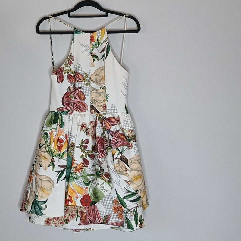 CAMEO Botanical Print Mini Dress