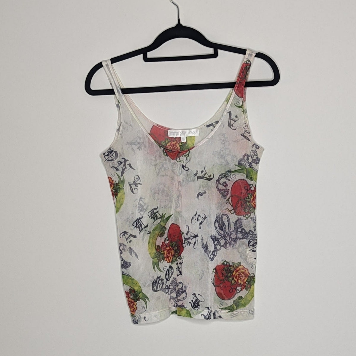 Keith Matheson Mesh Tank Top