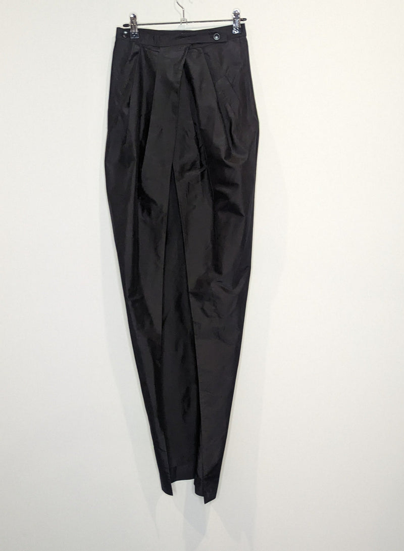 Sass & Bide Black Silk Maxi Skirt