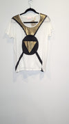 Sass & Bide Sequin & Geometric Print Tshirt