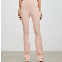 Ena Pelly Peach Knit Pants