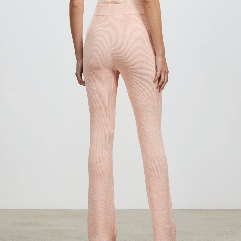 Ena Pelly Peach Knit Pants